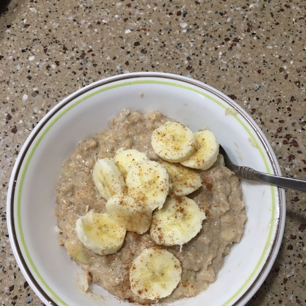 Sweet Banana Almond Oatmeal