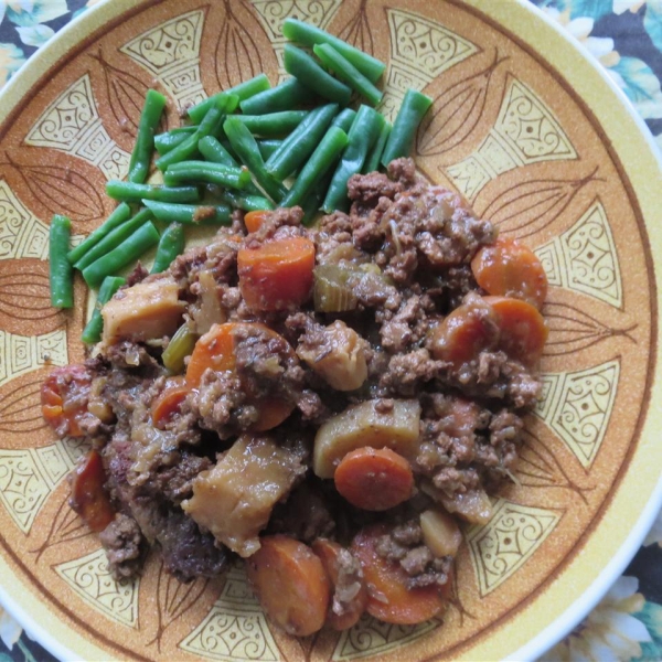 Slow Cooker Beef Stew with Parsnip