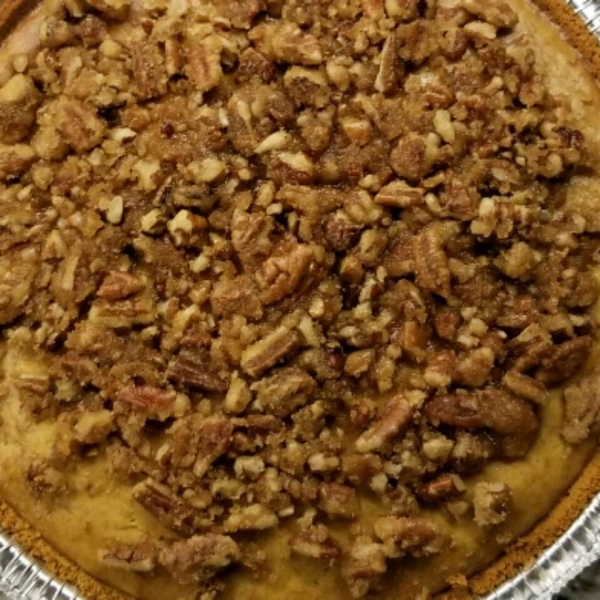 Pumpkin Pecan Cheesecake