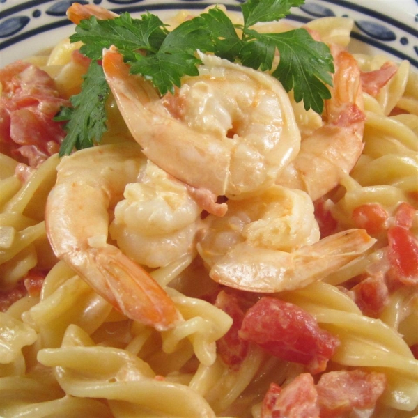 Bay Shrimp and Cream Sauce