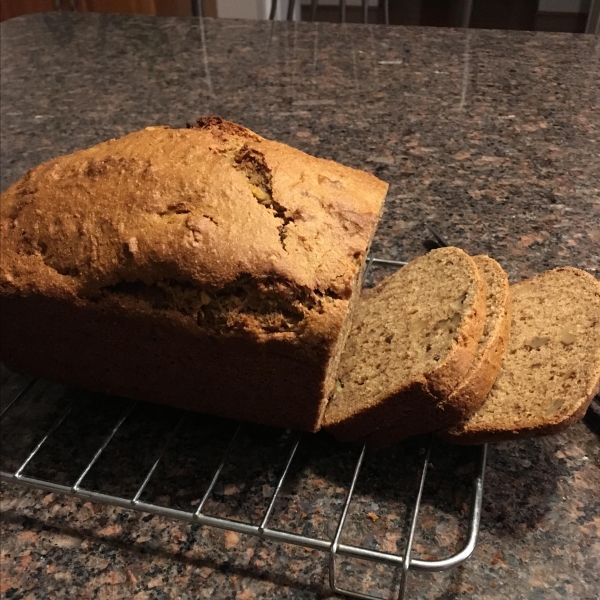 Whole Grain Healthy Banana Bread