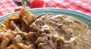 Stroganoff-Inspired Salisbury Steak