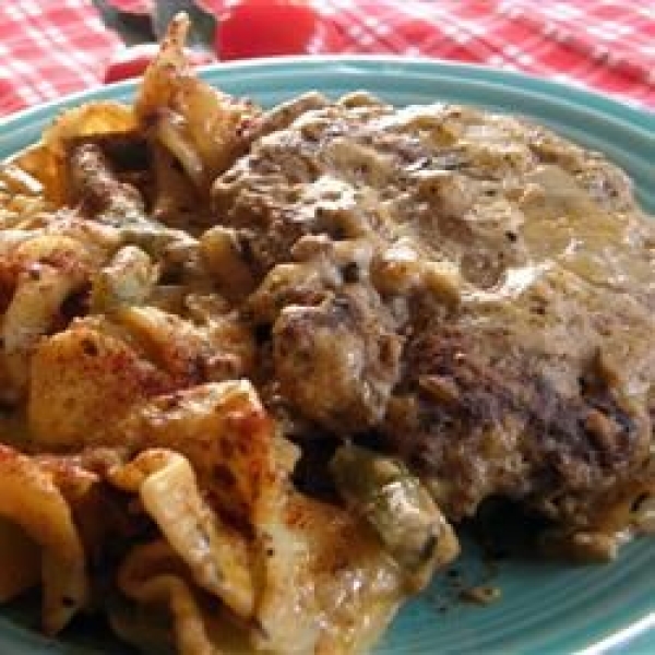 Stroganoff-Inspired Salisbury Steak