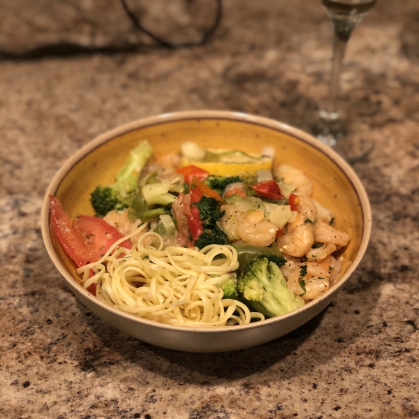 Honey Garlic Shrimp Stir-Fry