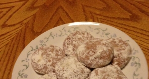 Cherry-Almond Snow Cookies