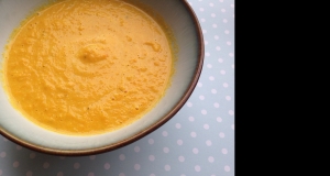 Carrot Cream Soup with Ginger