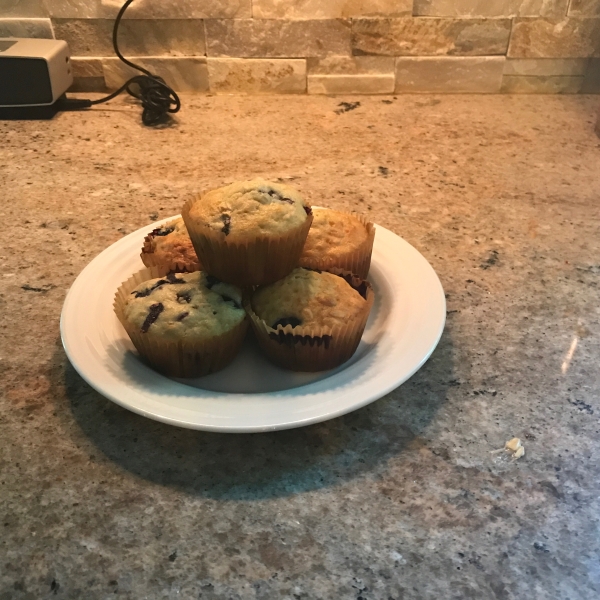 Oatmeal Blueberry Muffins