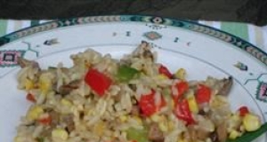 Roasted Corn and Basmati Rice Salad