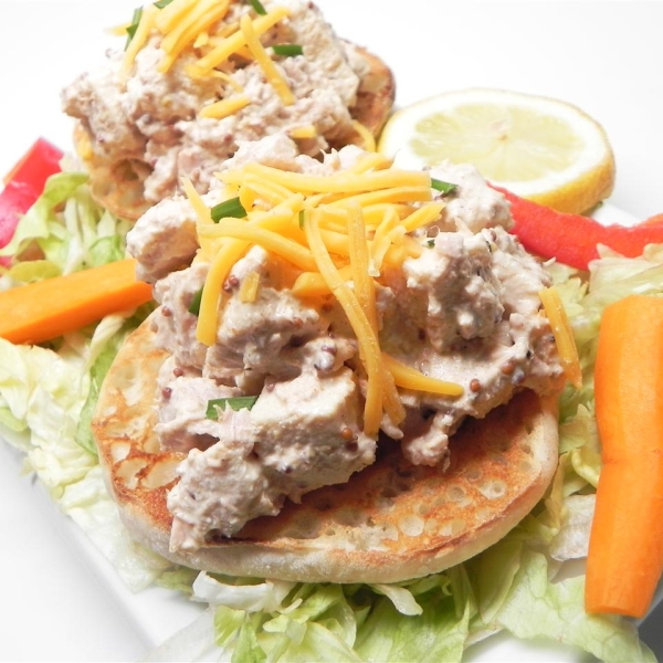 Spicy Southern Chicken And Tuna Biscuit
