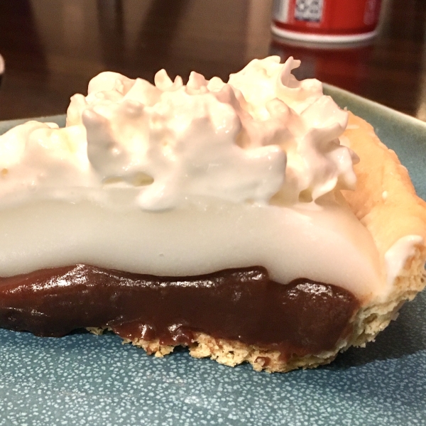 Coconut (Haupia) and Chocolate Pie