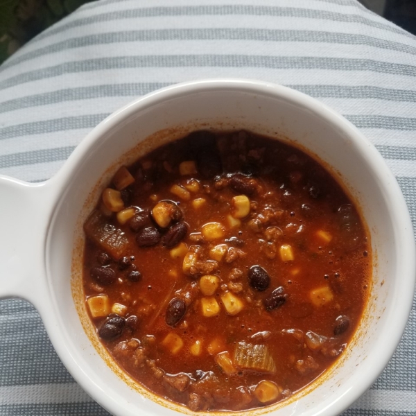 Calico Beans with Beef and Bacon