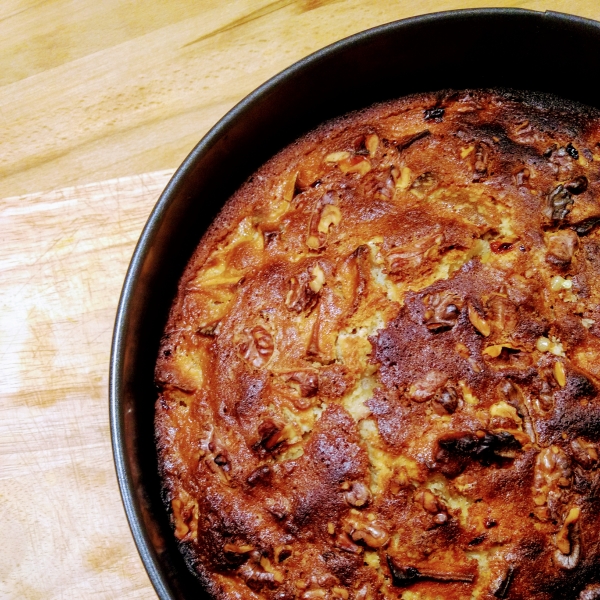 Apple Walnut Cake