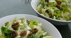 Napa Cabbage Salad with Lemon-Pistachio Vinaigrette