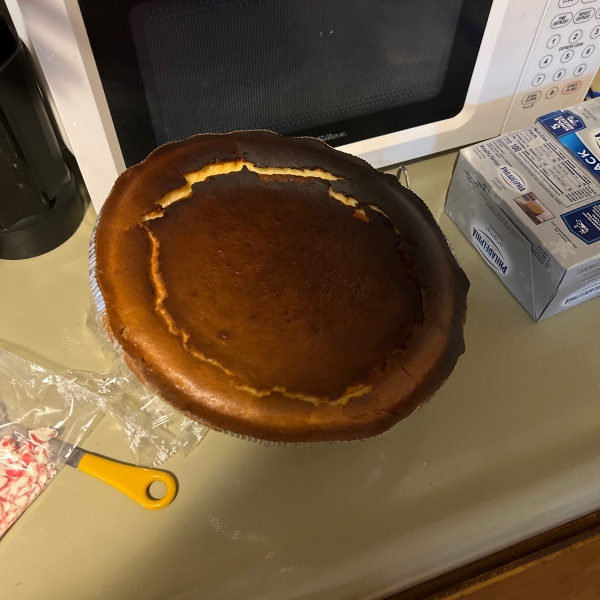 Candy Cane Cheesecake