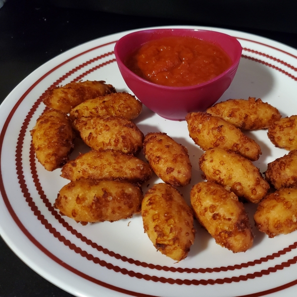 Fried Mozzarella Puffs