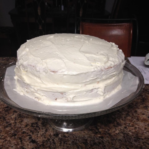 White Chocolate Cream Cake