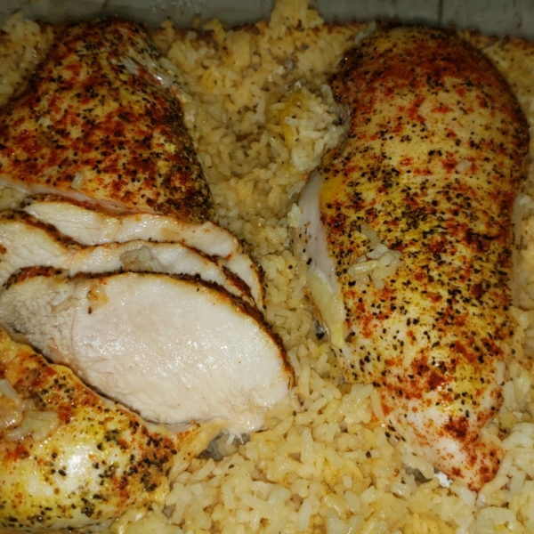 Lemon Pepper Chicken and Rice
