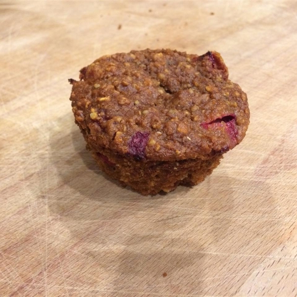 Cran-Orange Oatmeal Muffins