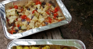 Campfire Curried Vegetable Packs