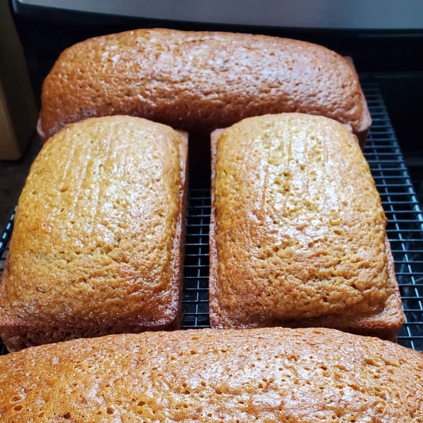 Autumn Spiced Butternut Squash Bread