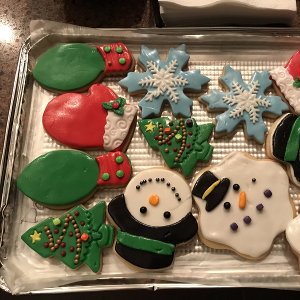 Old Fashioned Butter Cookies with Butter Frosting recipe - Easy Cook Find