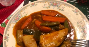 Carla's Veggie-Loaded Chicken Cacciatore