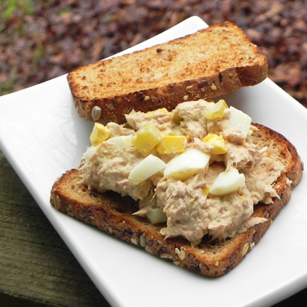 Tuna Salad with Hard-Boiled Eggs