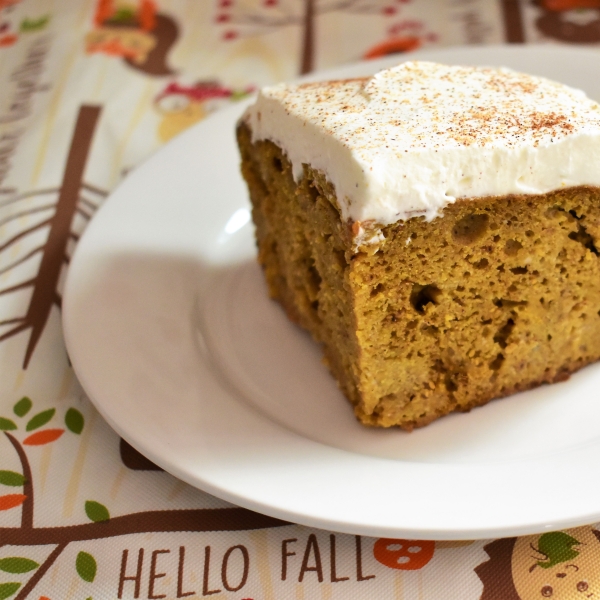 Pumpkin Tres Leches Cake