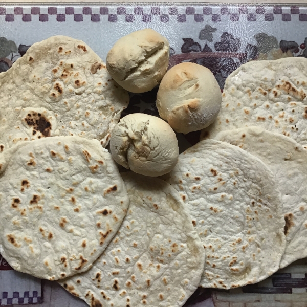 Skillet Garlic Flatbread