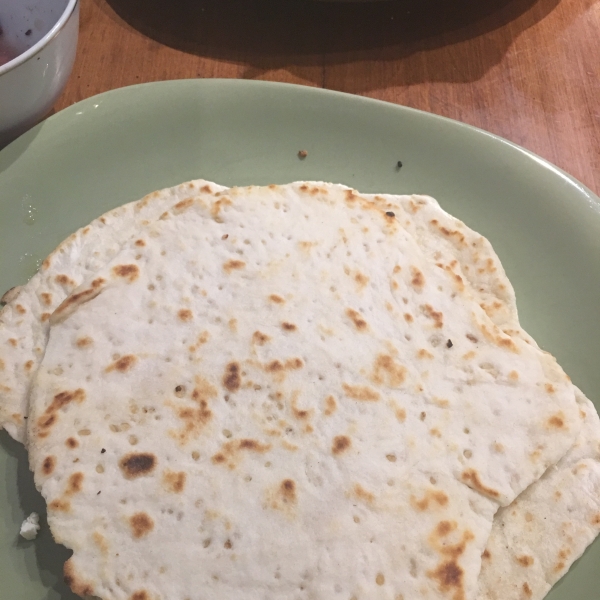 Skillet Garlic Flatbread