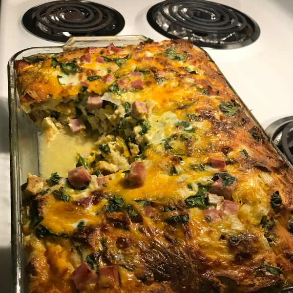 Easy Breakfast Strata