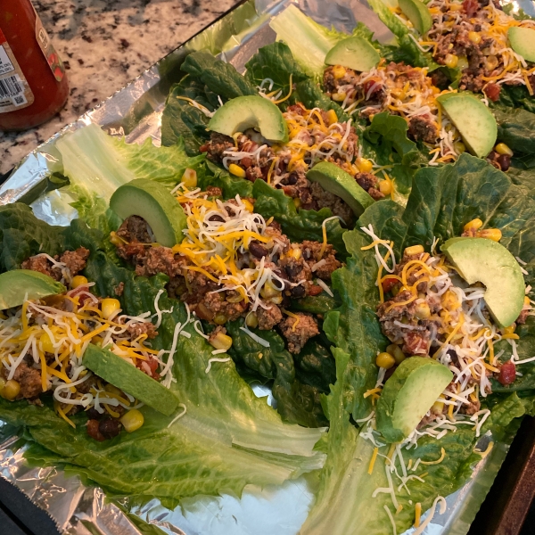 Taco Lettuce Wraps