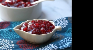 Cranberry Sauce with Pineapple