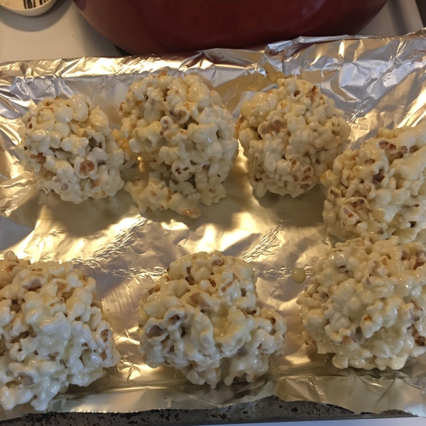 Marshmallow Popcorn Balls