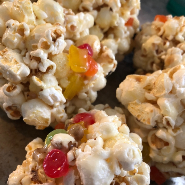 Marshmallow Popcorn Balls