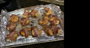 Bacon Wrapped Barbeque Shrimp