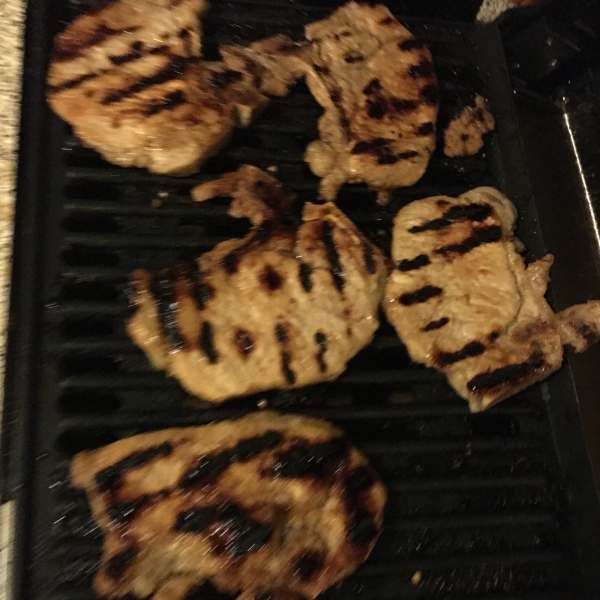 Honey-Grilled Pork Chops