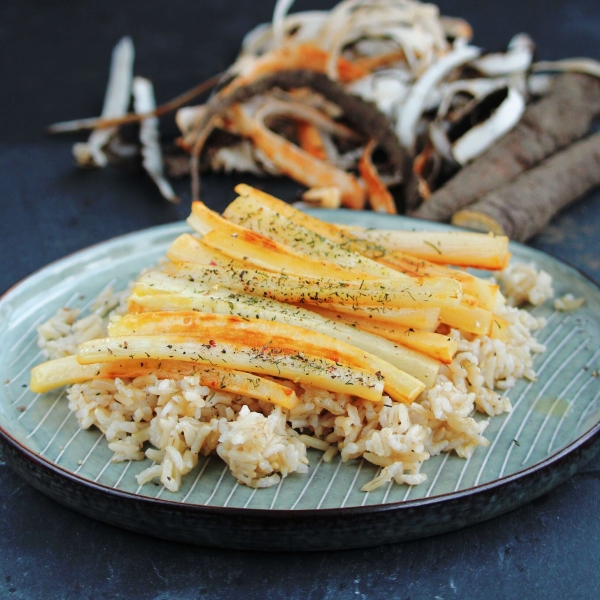 Pan-Roasted Salsify