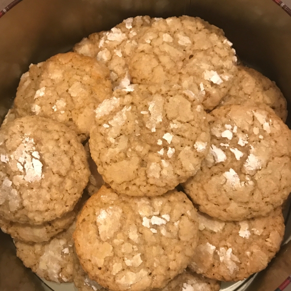 Self Frosting Oatmeal Cookies