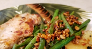 Stacy's Basil-Lemon Green Beans