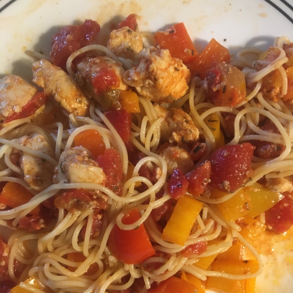 Chicken Pasta Primavera