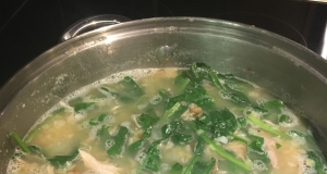 Spinach Lentil Soup