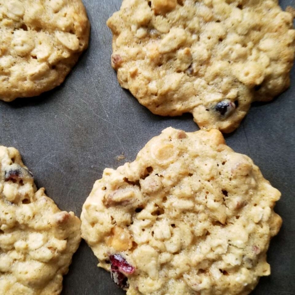 Crazy Yummy Cranberry Pecan Cookies with Orange Glaze