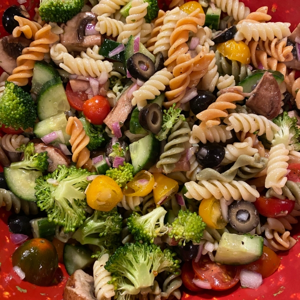 Rainbow Rotini Salad