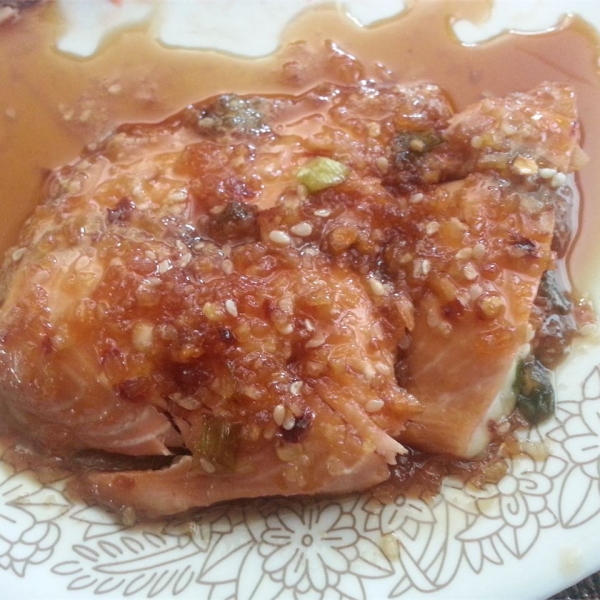 Honey-Glazed Baked Salmon