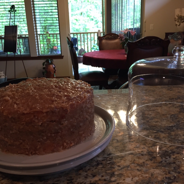 Clara's White German Chocolate Cake