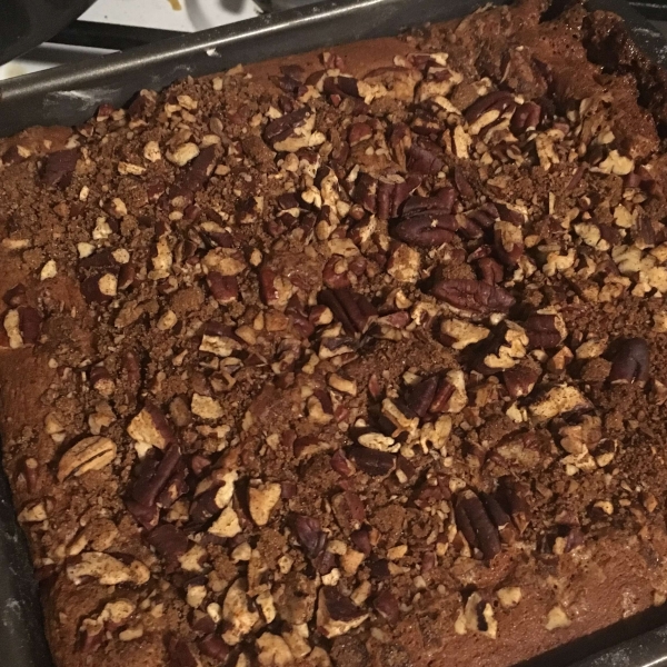 Banana Coffee Cake with Pecans