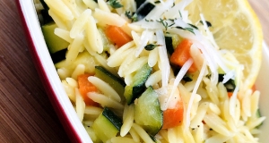 Lemon Orzo Primavera