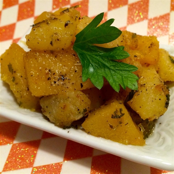 Buttery and Savory Acorn Squash