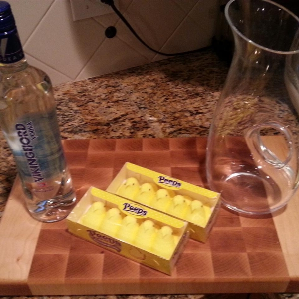 Peeps®-Infused Vodka